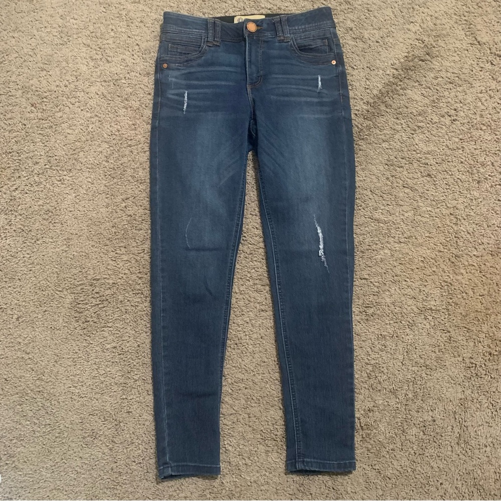 Democracy Distressed Skinny Jeans 4 “Ab”Technology